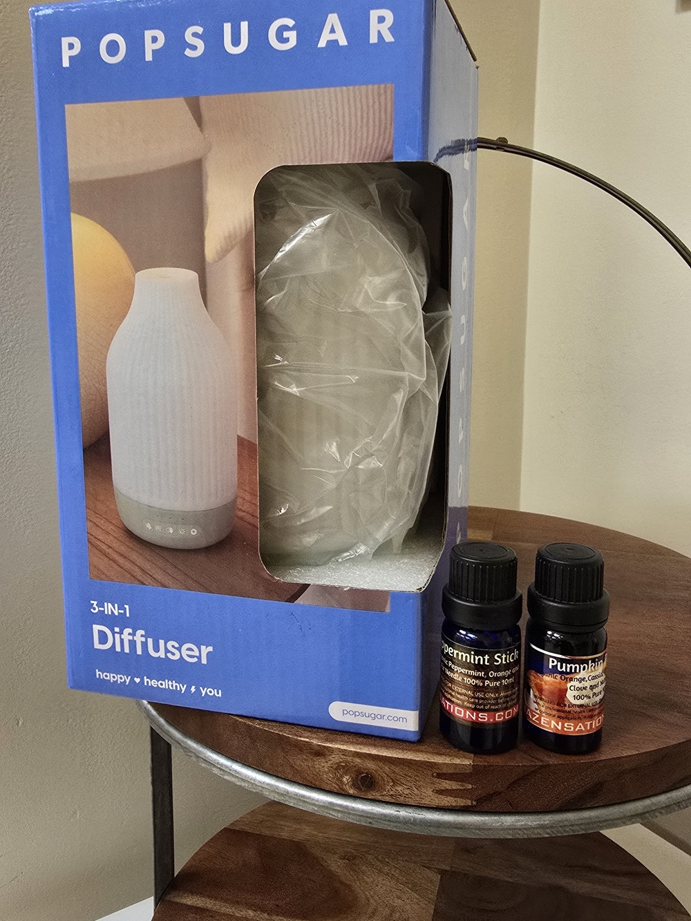 Essential Oil Diffuser With 2 OILS 100% Pure